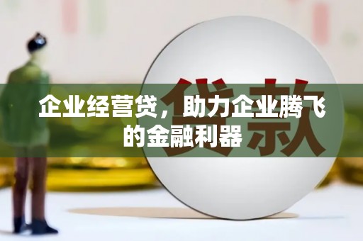 西华企业经营贷，助力企业腾飞的金融利器
