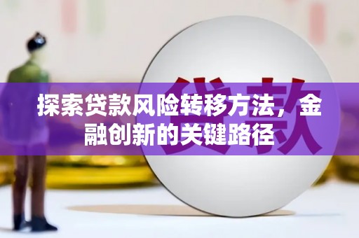 永州探索贷款风险转移方法，金融创新的关键路径