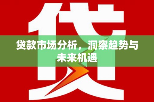 凉山贷款市场分析，洞察趋势与未来机遇