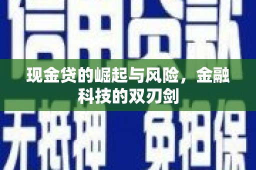 利通现金贷的崛起与风险，金融科技的双刃剑
