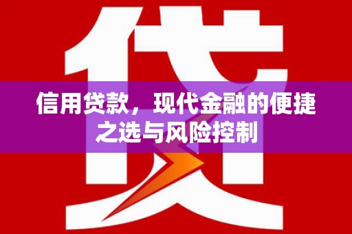 平泉信用贷款，现代金融的便捷之选与风险控制