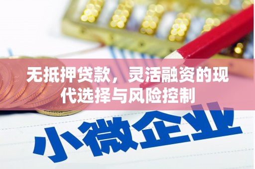宁陵无抵押贷款，灵活融资的现代选择与风险控制