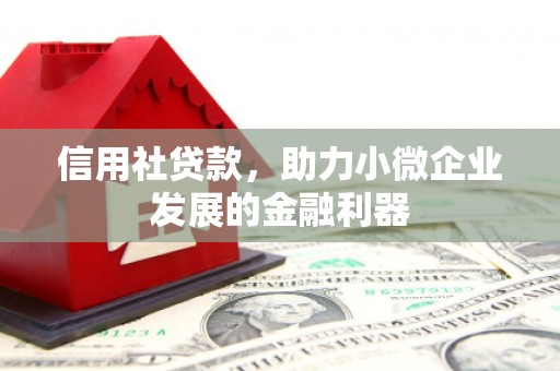 黄骅信用社贷款，助力小微企业发展的金融利器