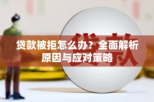 美浓贷款被拒怎么办？全面解析原因与应对策略